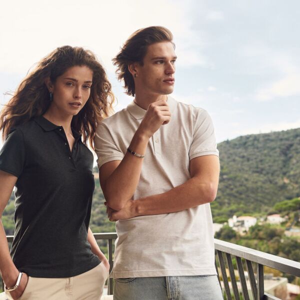 Clique Classic Organic Cotton Polo Ladies Thumbnail