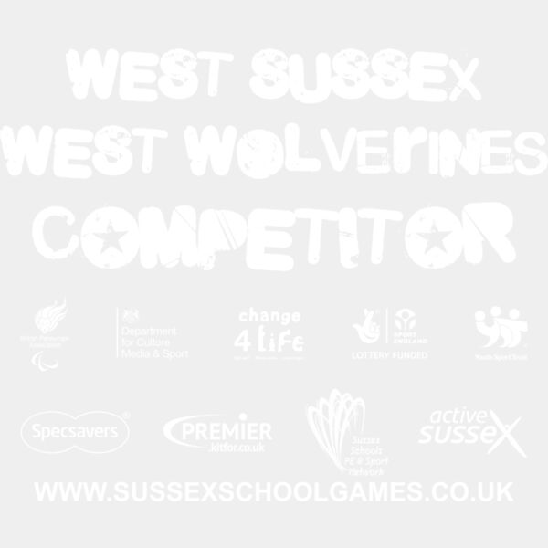 West Sussex West Wolverines Rear print Thumbnail