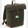 Quadra Heritage Waxed Canvas Backpack Thumbnail
