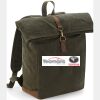 Quadra Heritage Waxed Canvas Backpack Thumbnail