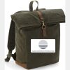 Quadra Heritage Waxed Canvas Backpack Thumbnail