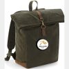 Quadra Heritage Waxed Canvas Backpack Thumbnail