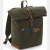 Quadra Heritage Waxed Canvas Backpack Thumbnail