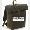 Quadra Heritage Waxed Canvas Backpack Thumbnail