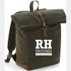 Quadra Heritage Waxed Canvas Backpack Thumbnail