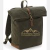 Quadra Heritage Waxed Canvas Backpack Thumbnail