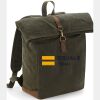 Quadra Heritage Waxed Canvas Backpack Thumbnail