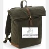 Quadra Heritage Waxed Canvas Backpack Thumbnail