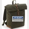 Quadra Heritage Waxed Canvas Backpack Thumbnail