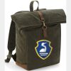 Quadra Heritage Waxed Canvas Backpack Thumbnail