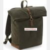Quadra Heritage Waxed Canvas Backpack Thumbnail