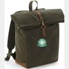Quadra Heritage Waxed Canvas Backpack Thumbnail