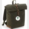 Quadra Heritage Waxed Canvas Backpack Thumbnail