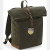 Quadra Heritage Waxed Canvas Backpack Thumbnail